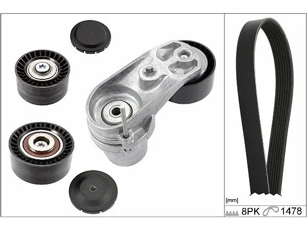 BMW X6 (F16) 40d V Belt Tensioner Assembly