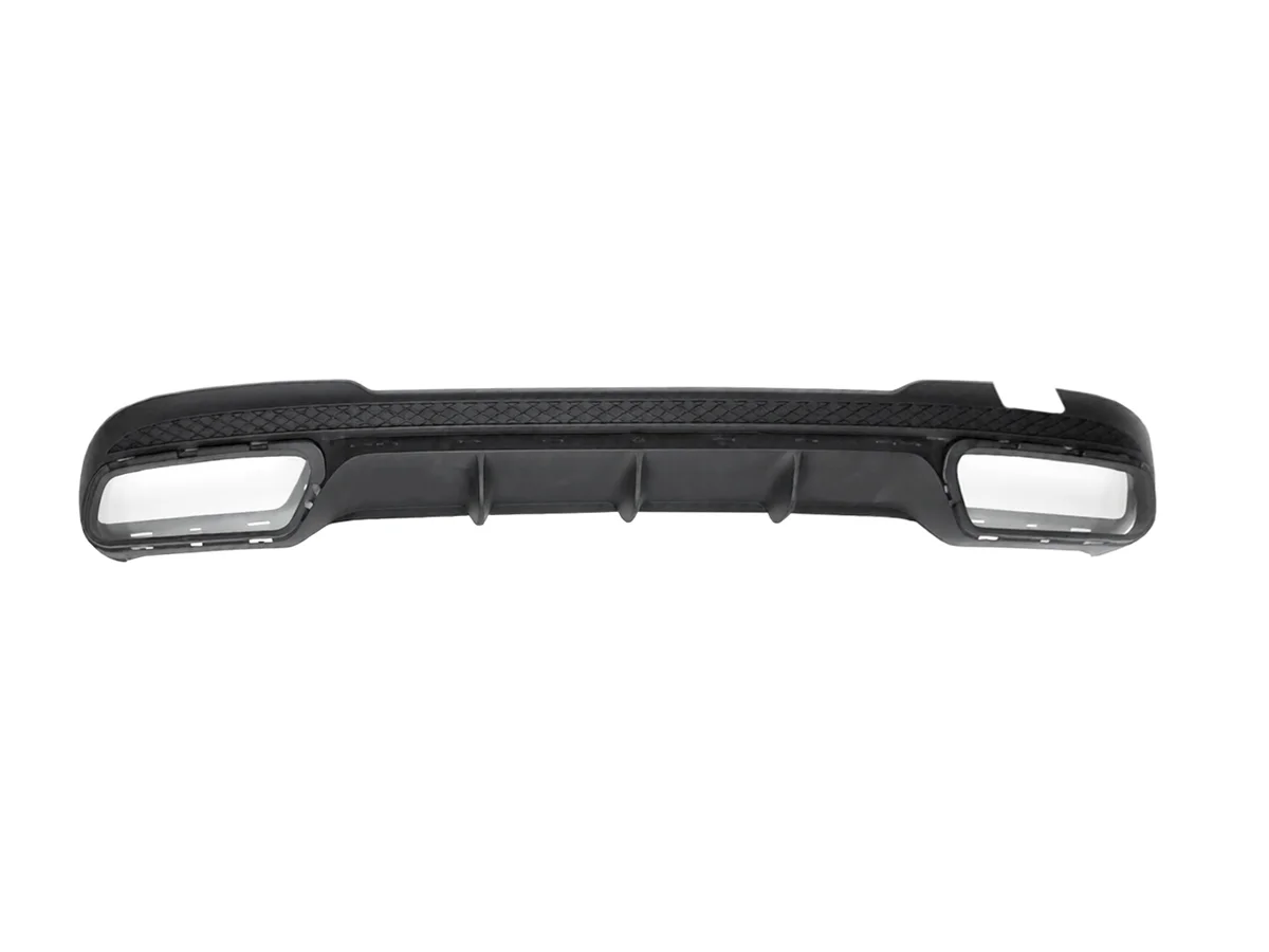 Mercedes E Serisi W212 2009-2016 AMG E63 Tampon Difüzörü Arka Çift Egzoz Çıkışlı
