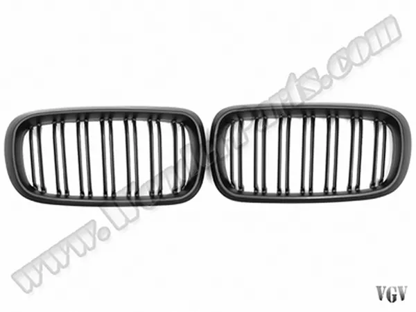 BMW X6 Serisi F16 2014- Panjur (Set) Mat Siyah Çift Çıtalı