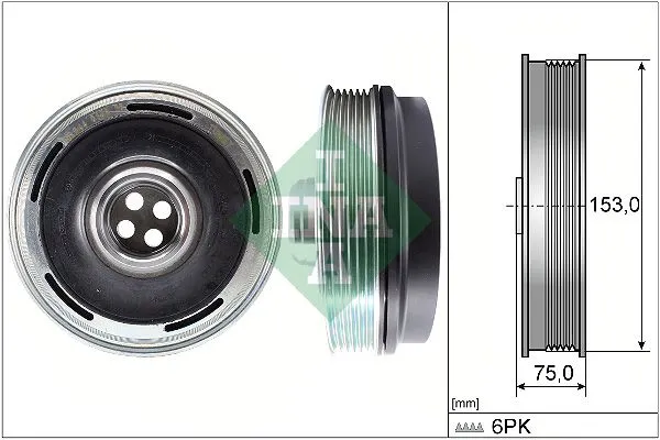 BMW X1 F48 sDrive 18d Crank Pulley