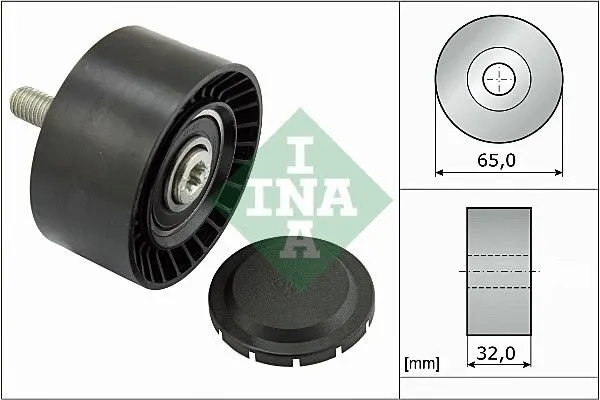 BMW X6 E71 E72 xDrive 35i Tensioner Pulley