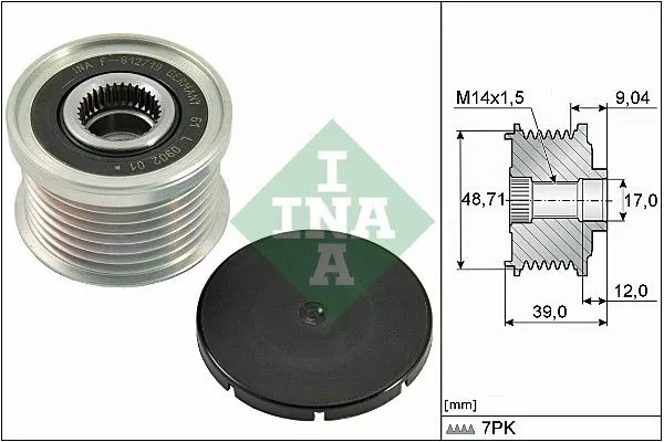 BMW 1 Cabrio E88 120 i Alternatör Kasnağı