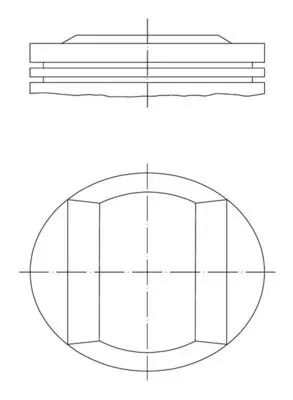 Mercedes C Serisi W202 M111 Piston 90.16mm 025