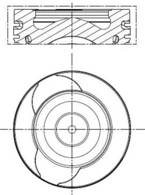 Mercedes A Series W176 OM607 Piston 76.50mm 050