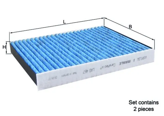 BMW 5 Series F10 M5 S63 Cabin Filter