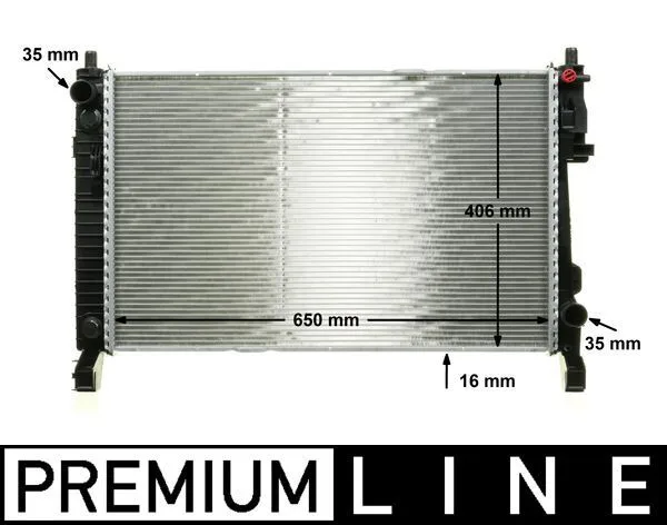 Mercedes A Series W169 M266 Engine Radiator