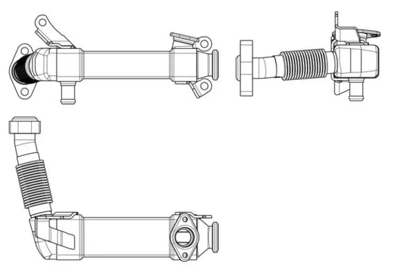 BMW 3 Serisi E46 M47 Egr Soğutucu