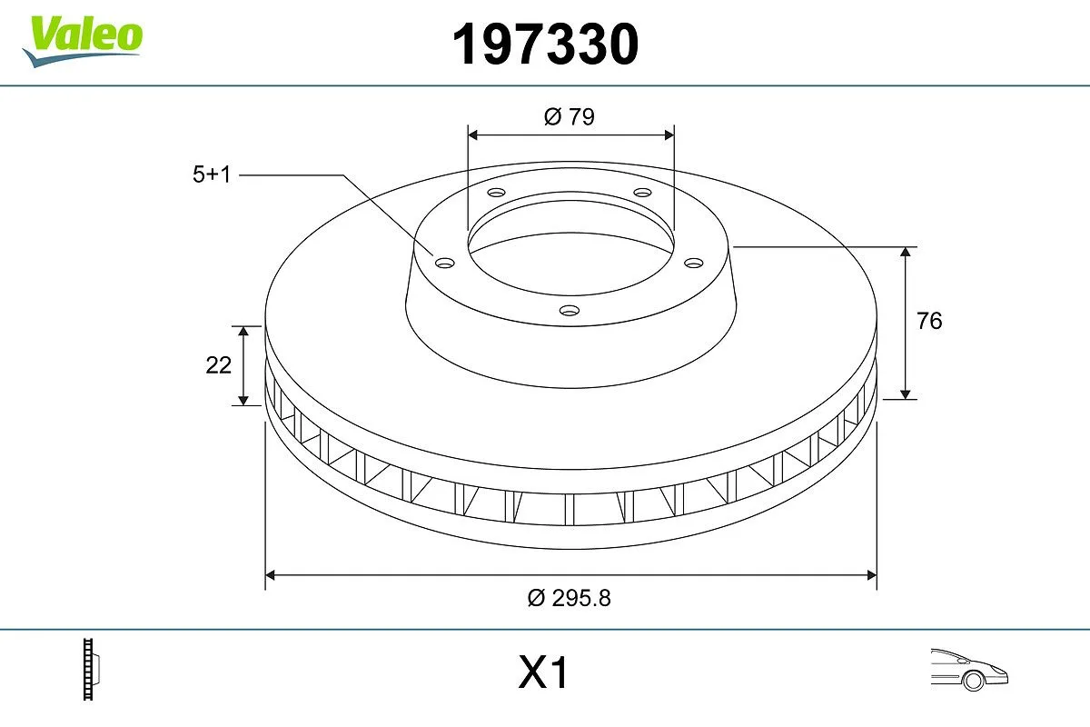 BMW 5 Series E39 Front Brake Disc