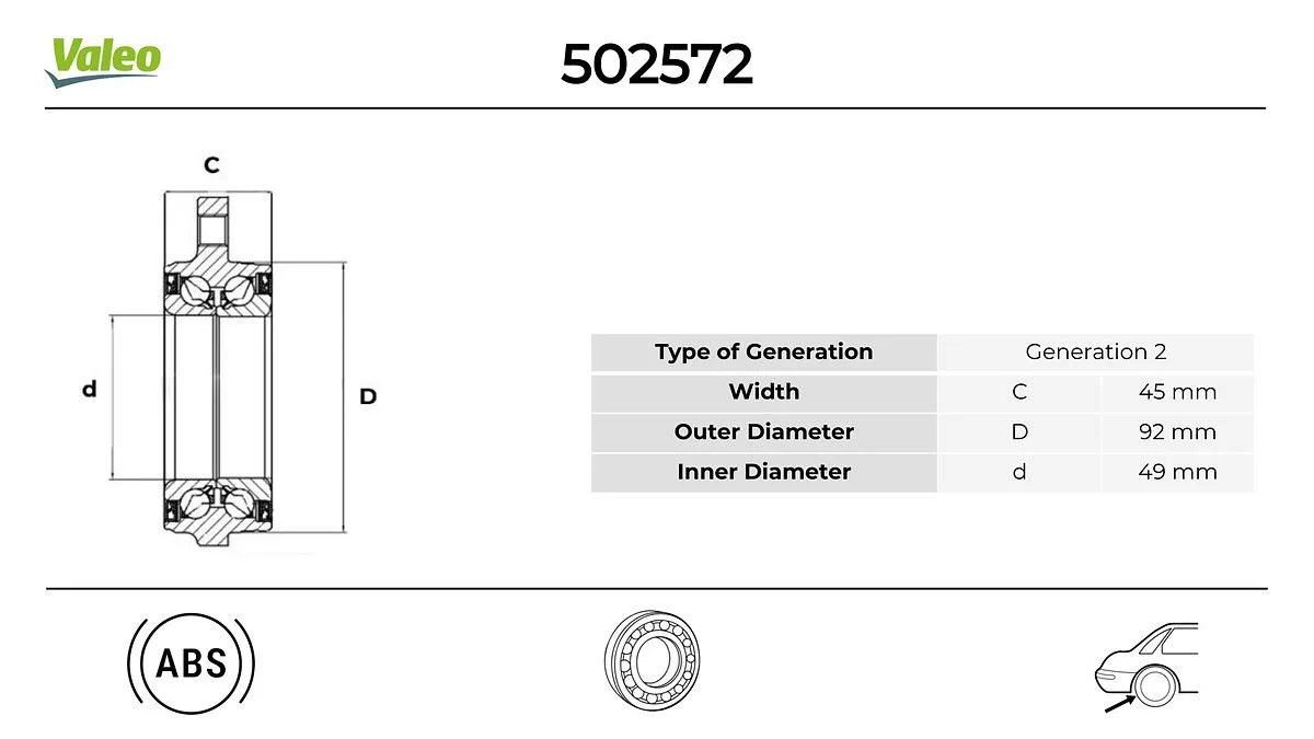 BMW 5 Series F10 Rear Teker Bearing Kit
