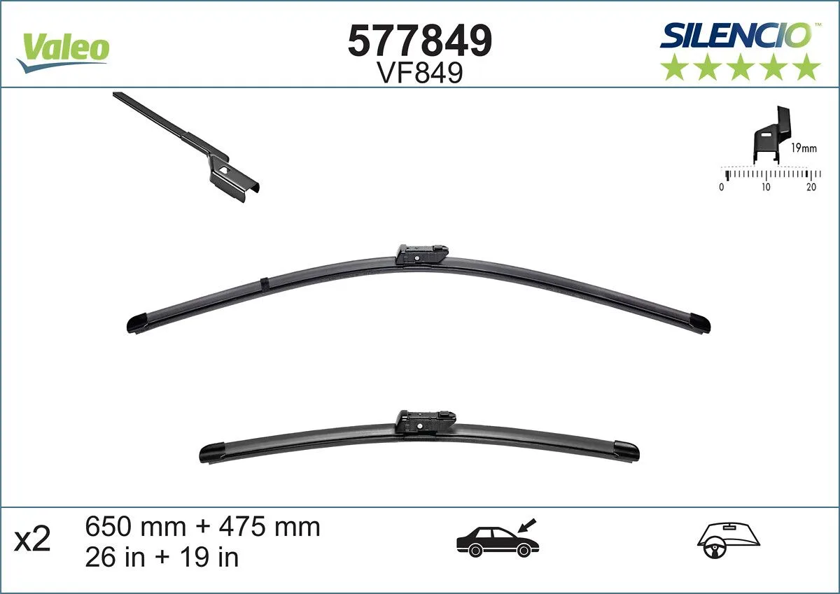 BMW 2 Series F45 Active Tourer Wiper Wiper Blade