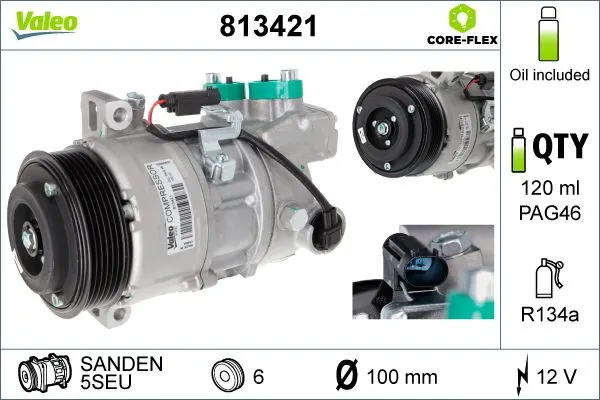 BMW 1 Series E87 M47 A/C Compressor
