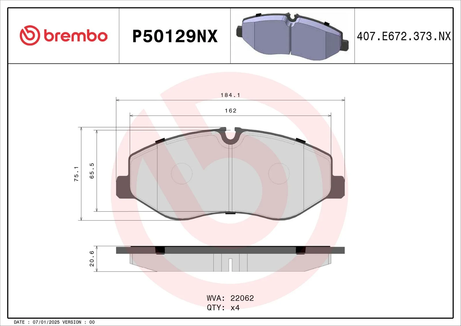 Mercedes Vito Serisi W447 200 CDI Ön Fren Balatası Seramik