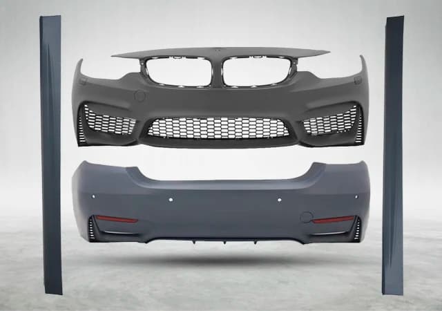 BMW 4 Serisi F36 2014-2018 Gövde Kiti F.Yık-lı, PDCli:Ön/Arka, <OO-OO> Egz.Çıkışlı, Mrşp-li -///M4- 2014-21