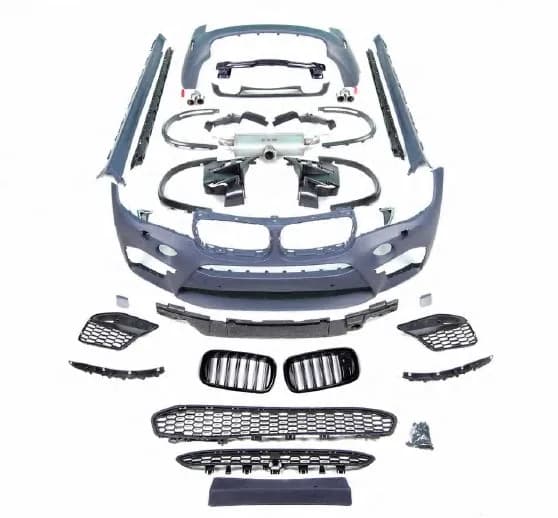 BMW X5 Serisi F15 2014-2018 Gövde Kiti F.Yık-lı, PDCli:Ön/Arka, <OO-OO> Egz.Uçlu, Mrşp-li, Panj-lu, Dodikler -X5M- 2014-18