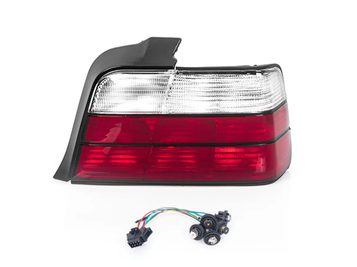 BMW 3 Series E36 Sedan 1991-1998 Complete Tail Light Right, Beyaz Sinyal 1991-98