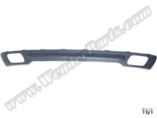 BMW 7 Serisi F01 2009-2015 Tampon Difüzörü Arka; <O-O> Egz.Çıkışlı -740/750i/d- 2008-15