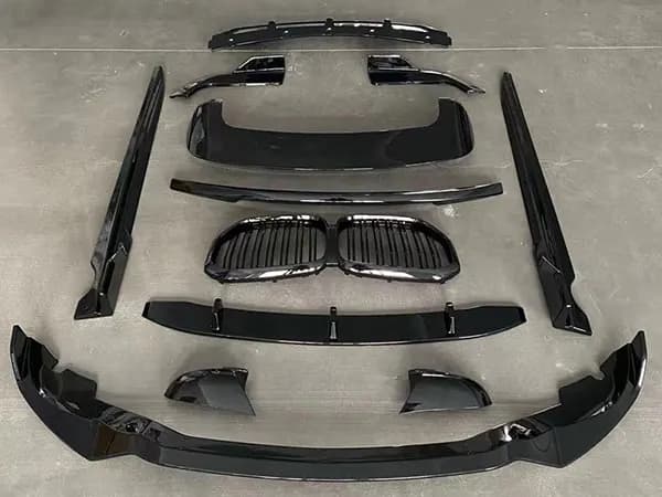 BMW X5 Serisi G05 2019- Lip-Difüzör Seti (Lip+Difüzör+Marşpiyeller+Panjur+Ayna Kapakları) -///M-Performance- 2018-22