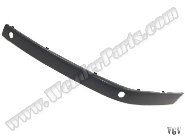 BMW 7 Series E65 2002–2008 Bumper Moulding Front Left; PDCli 2002-05