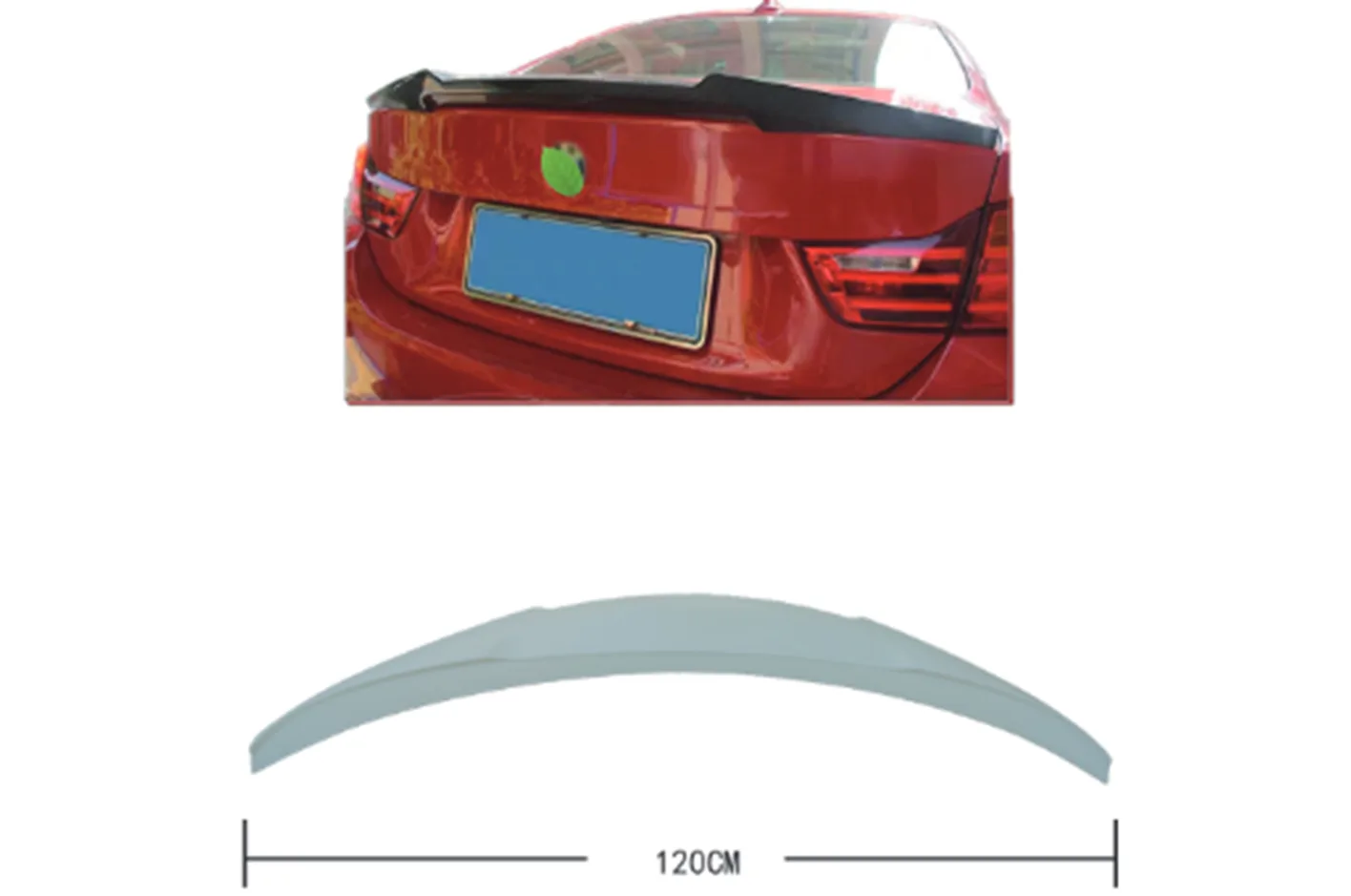 BMW 4 Serisi F36 2014-2018 Bagaj Spoyleri -///M4-