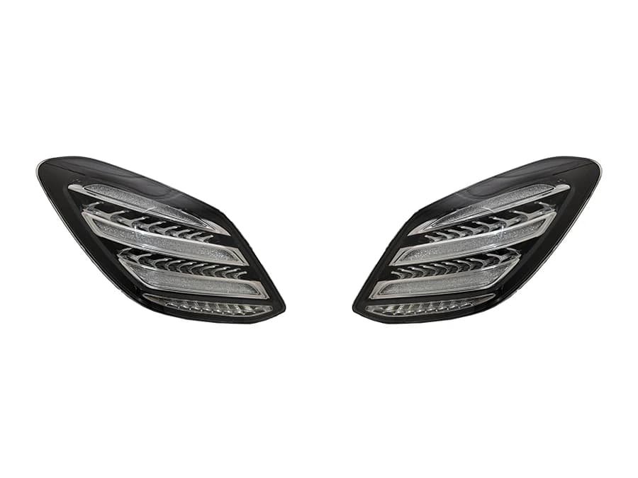 Mercedes C Serisi W205 2015-2020 Komple Stop Füme, Kayar LED Farlı