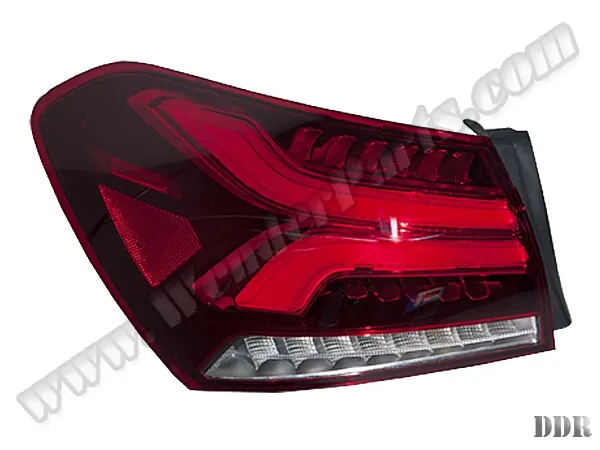Mercedes V177 Sedan Complete Tail Light Outer Left
