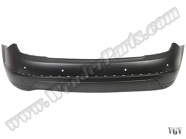 Mercedes C Series W204 2007-2013 Bumper Rear; Park With Sensor