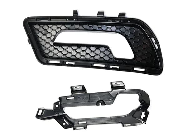 Mercedes E Series W212 AMG 2009-2016 Bumper Grille Front Left; Closed