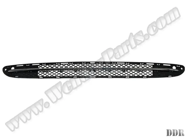 Mercedes C Series W203 2000-2007 Bumper Grille Front Medium; Chrome Trim, Open