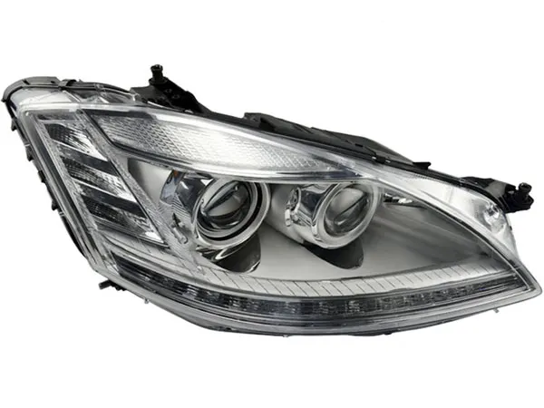 Mercedes S Serisi W221 2006-2013 Komple Far Sağ (Adaptif Far Sistemli (AHL)-Xenon) Tek Sıra 6lı Soket, Gece Görüş Asist.