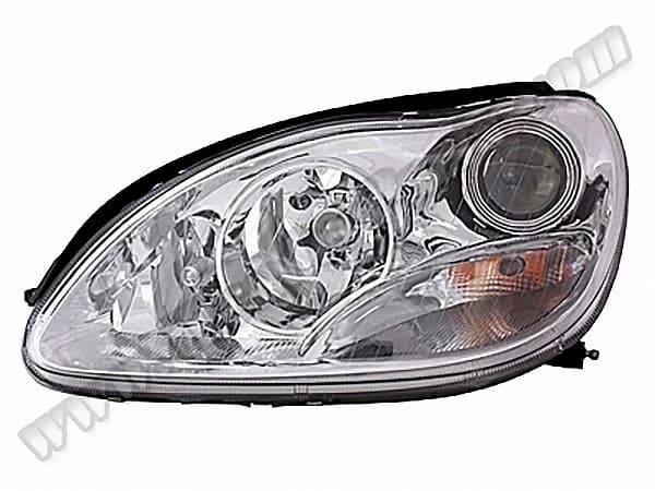 Mercedes S Series W220 1998-2005 Complete Headlight Left (Halojen)