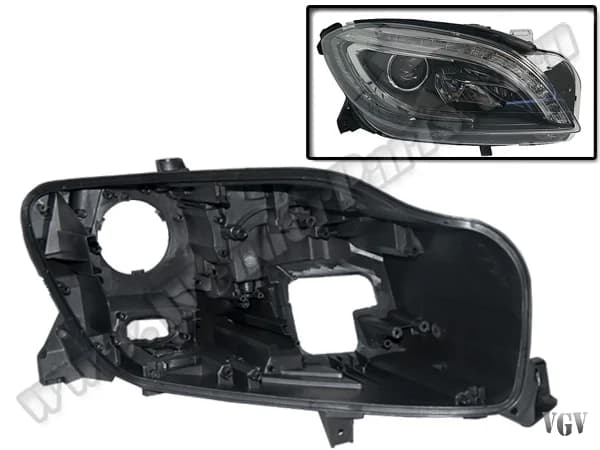 Mercedes GL Serisi W166 2011-2015 Far Kasası Sağ (Adaptif Far Sistemli (AHL)-LED Farlı)