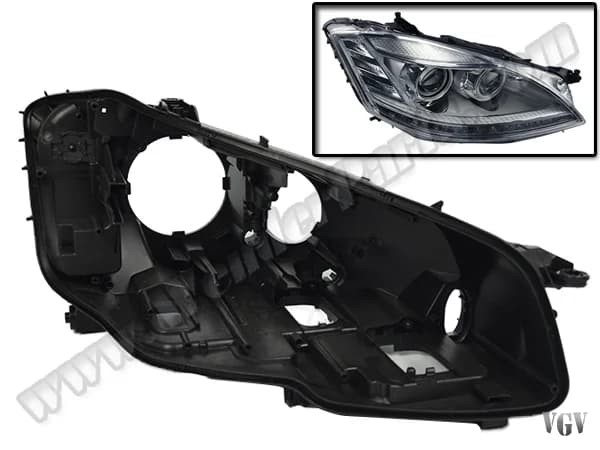 Mercedes S Serisi W221 2006-2013 Far Kasası Sağ (Bi-Xenon)