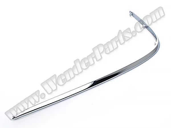 Mercedes S Series W220 1998-2005 Bumper Chrome Trim Front Left