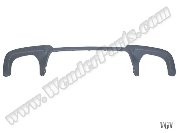BMW 5 Serisi F10 2009-2016 Tampon Difüzörü Arka; Dörtlü Egzoz Çıkışlı Egzoz Çıkışlı