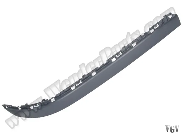 BMW 7 Series E65 2002–2008 Bumper Moulding Front Right; Chrome Trim Drilled