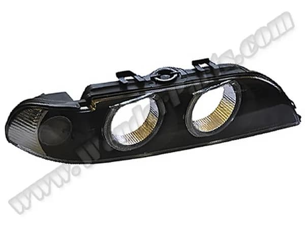 BMW 5 Serisi E39 1996-2003 Far Camı Sağ (Siyah) Füme Sinyal