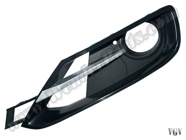 BMW 3 Serisi F30 2012-2018 Tampon Izgarası Ön Sol; Kısmen Açık, Gümüş Çitalı