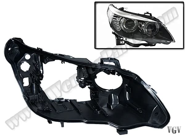 BMW 5 Serisi E60 2001-2010 Far Kasası Sağ (Bi-Xenon)