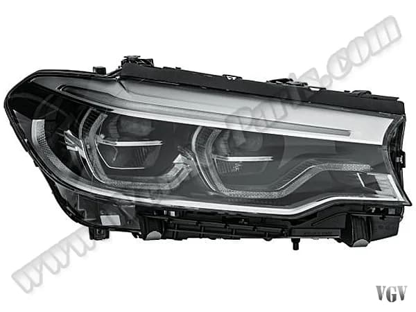 BMW 5 Serisi G30 2016-2018 Komple Far Sağ (Adaptif Far Sistemli (AHL)-LED Farlı)