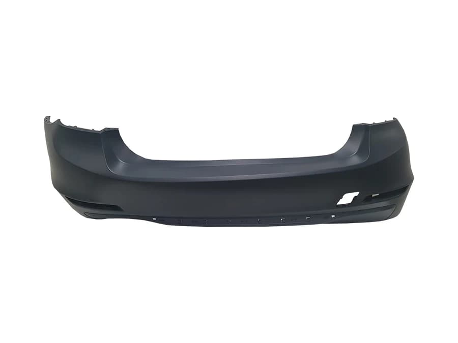 BMW 3 Serisi F30 2012-2018 Tampon Arka; Çift Egzoz Çıkışlı Egzoz Çıkışlı, Nikelaj Delikli