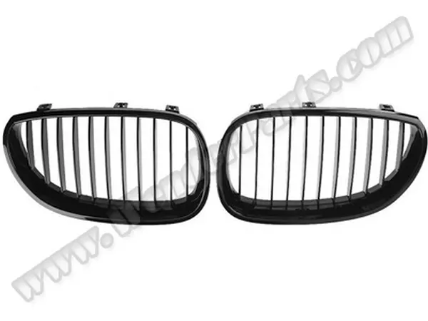 BMW 5 Serisi E60 LCI 2003-2009 Panjur (Set) Piano-Siyah