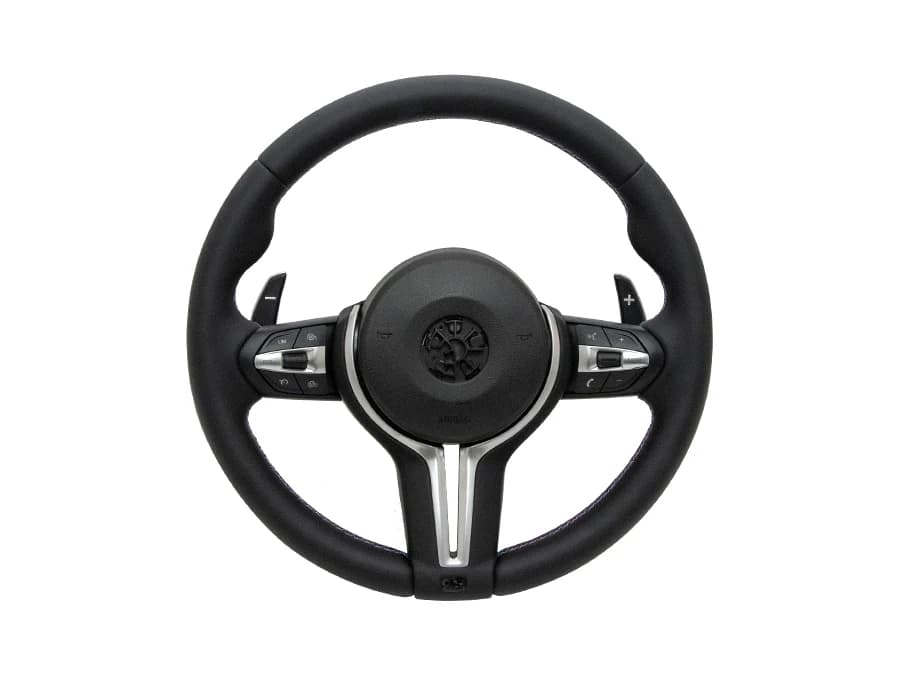 BMW 3 Serisi F30 LCI Direksiyon Simidi Siyah (Logosuz)