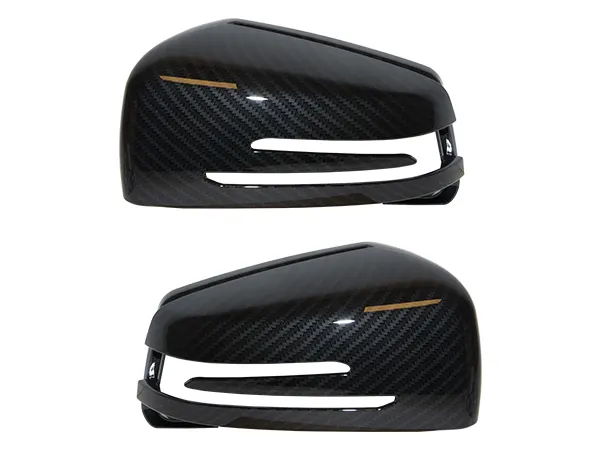 Mercedes A Serisi W176 2010-2013 Ayna Kapağı Set Karbon