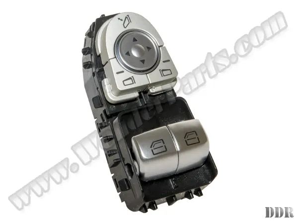 Mercedes C Serisi W205 Cam Düğmesi Ön Sol; Katlamalı Ayna