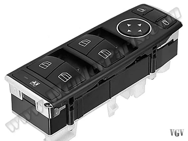 Mercedes GLK X204 Glass Button Front Left