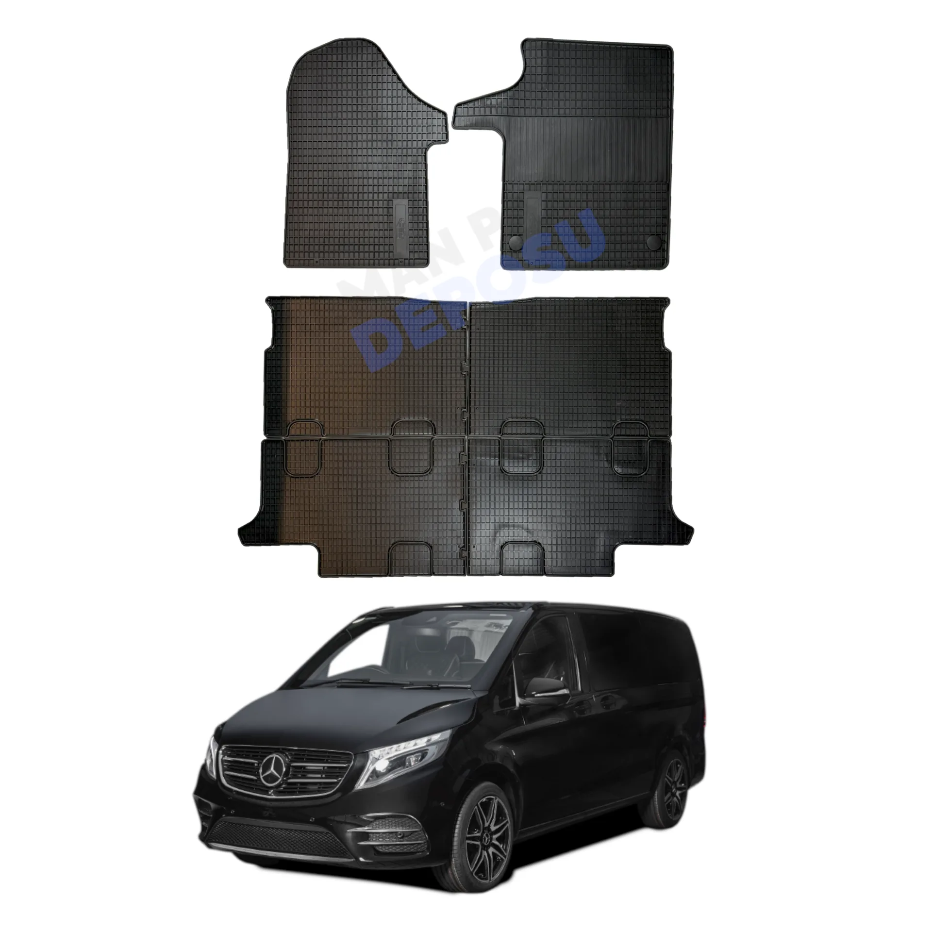 Mercedes W447 Lastik Paspas Black 6 Part Koku Yapmaz Orijinal Kesim Schönek