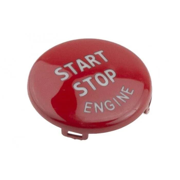 BMW E84 Start Stop Dugme Kapağı Kırmızı