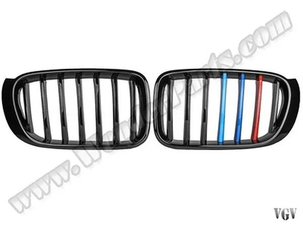 BMW F25 Piano Siyah M Renkli Panjur Seti