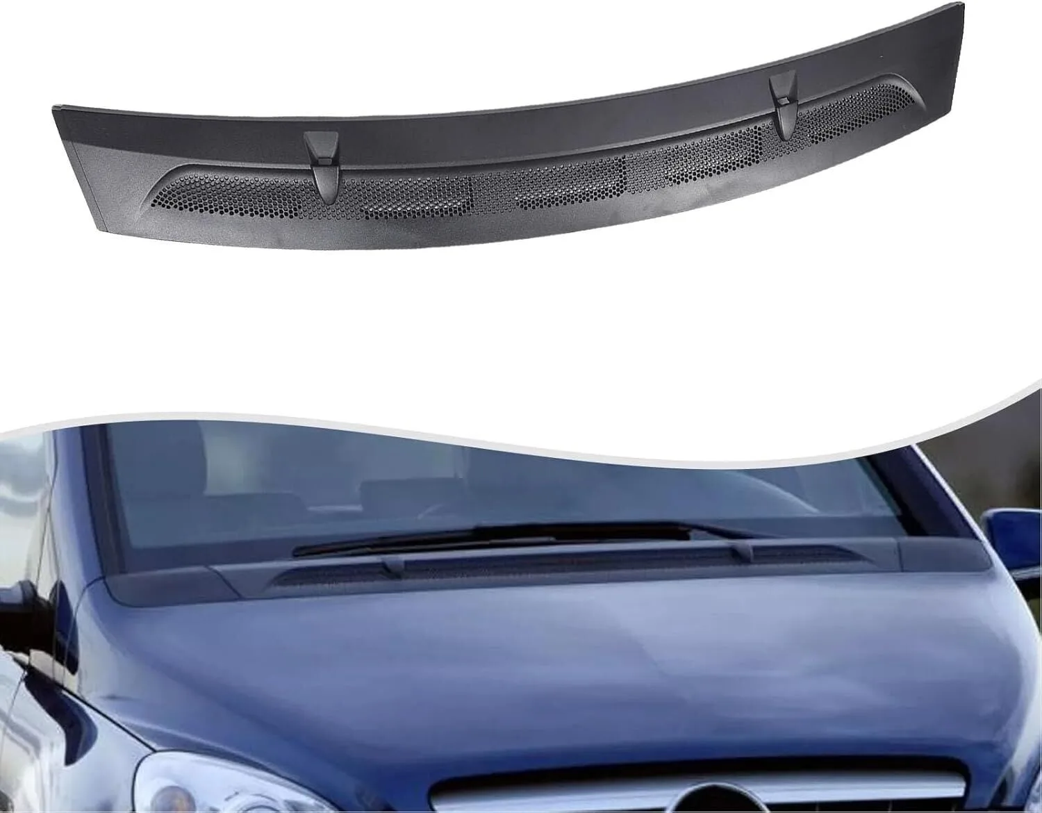 Mercedes B Serisi W245 Cam Alt Izgarası Orta