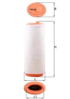 BMW 116d 118d 120d E81/E87 Air Filter